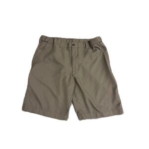 PGA TOUR Men's Flat Front Golf Shorts - Charcoal Gray - Size 36